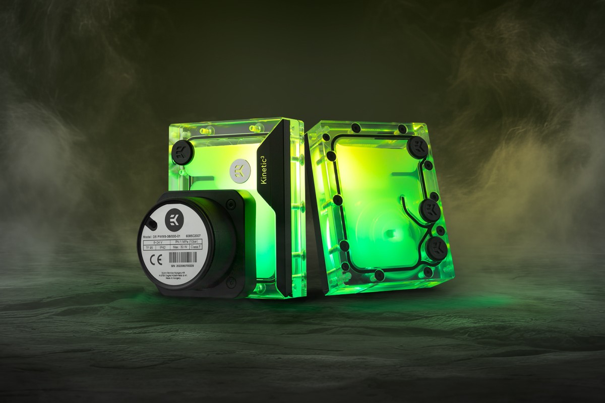 EK-Quantum Kinetic³ FLT 92 D5 PWM D-RGB - Plex...