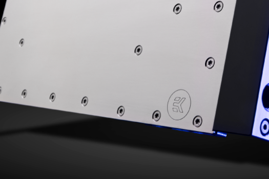 EK-Pro GPU WB A100 Rack - Nickel + Inox