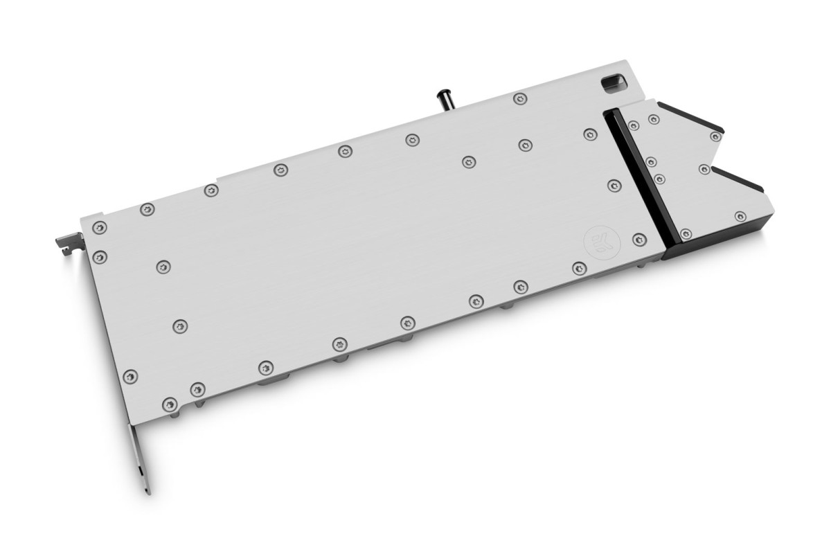 EK-Pro GPU WB RTX A5500 Rack - Nickel + Inox