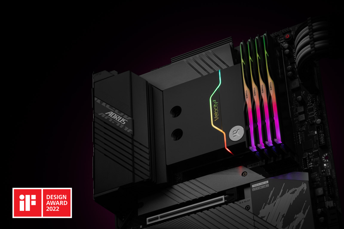 EK-Quantum Velocity² D-RGB - 1700 Nickel + Acet...