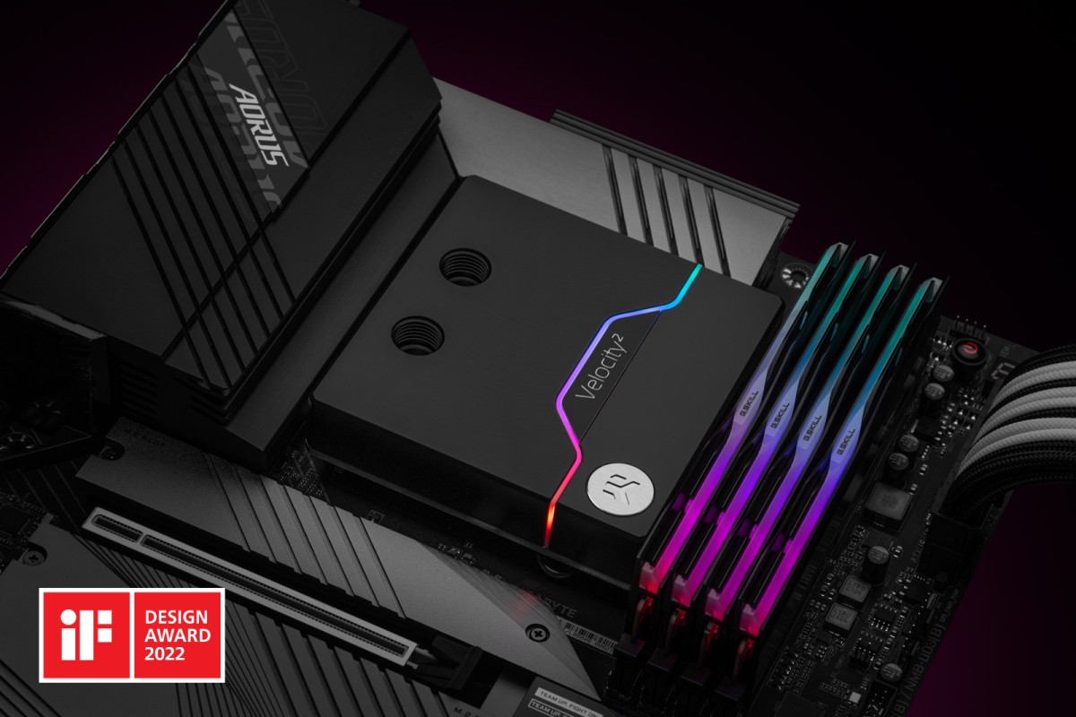 EK-Quantum Velocity² D-RGB - 1700 Nickel + Acet...