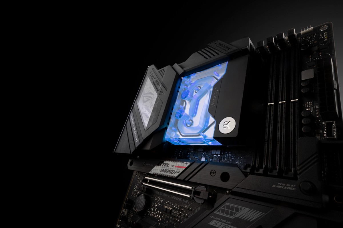 EK-Quantum Velocity² D-RGB - 1700 Nickel + Plex...
