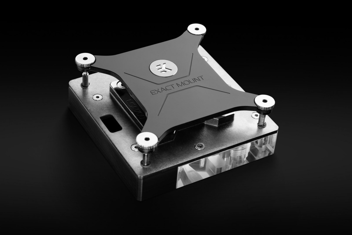 EK-Quantum Velocity² D-RGB - 1700 Nickel + Plex...