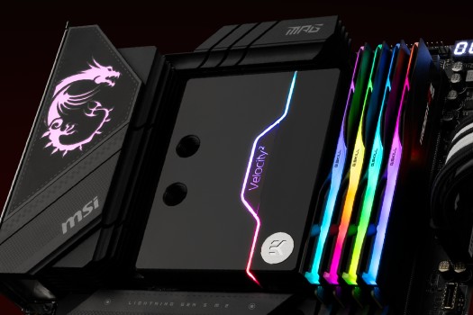 EK-Quantum Velocity² D-RGB - AM5 Nickel + Aceta...