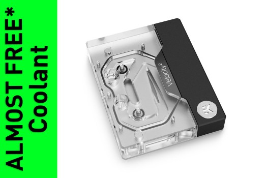 EK-Quantum Velocity² D-RGB - AM5 Nickel + Plexi