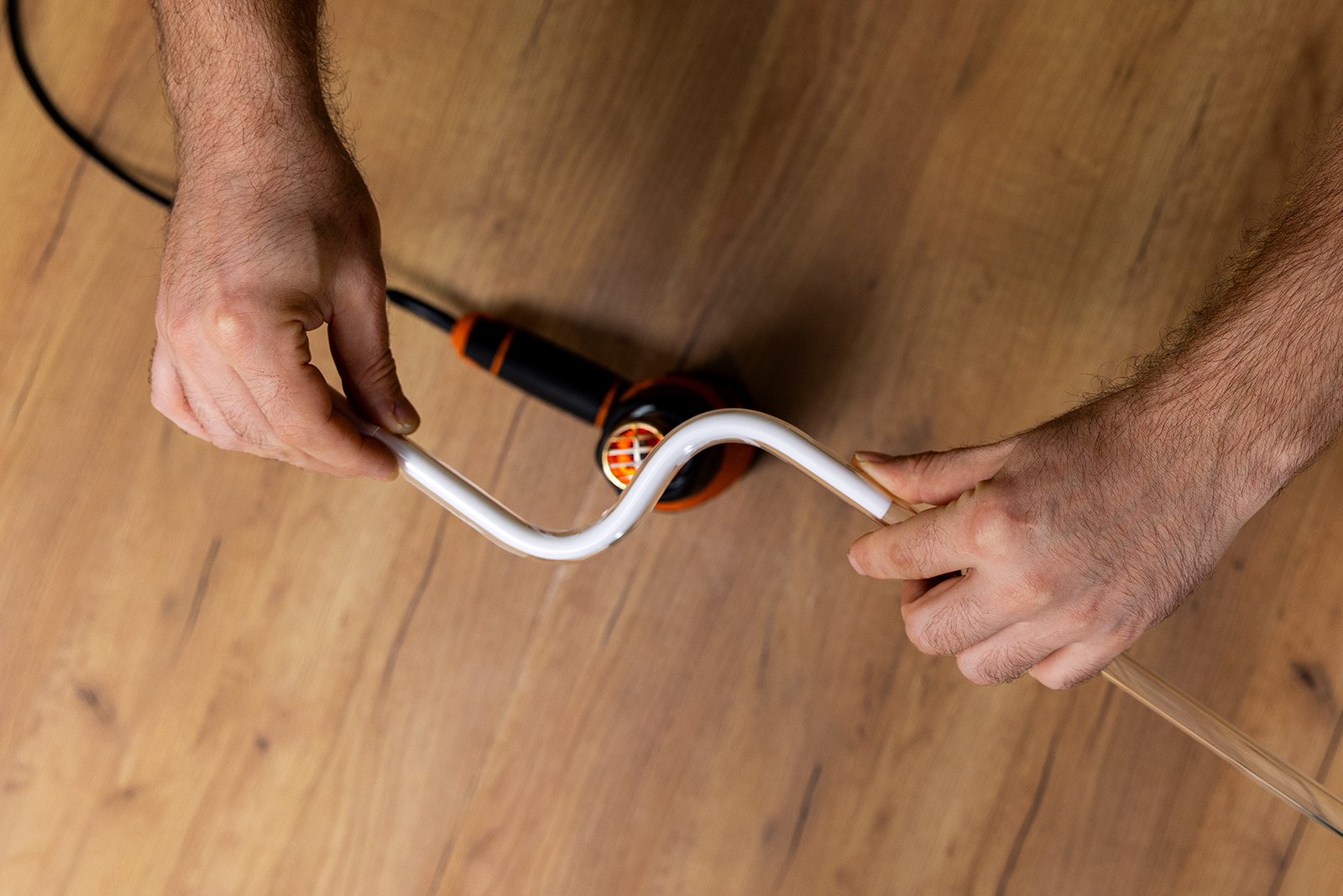 EK silicone insert for bending hard tube
