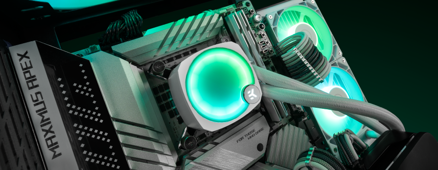 daisy chaining fans EK-Nucleus AIO CR240 Lux D-RGB - White