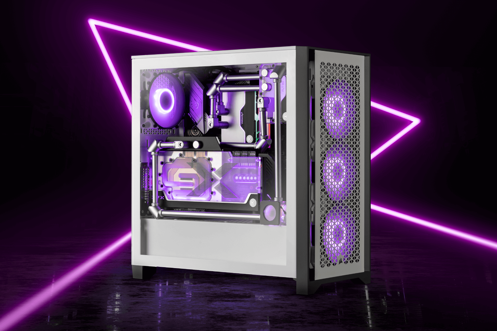 micro compression fitting for SFF build EK watercooling