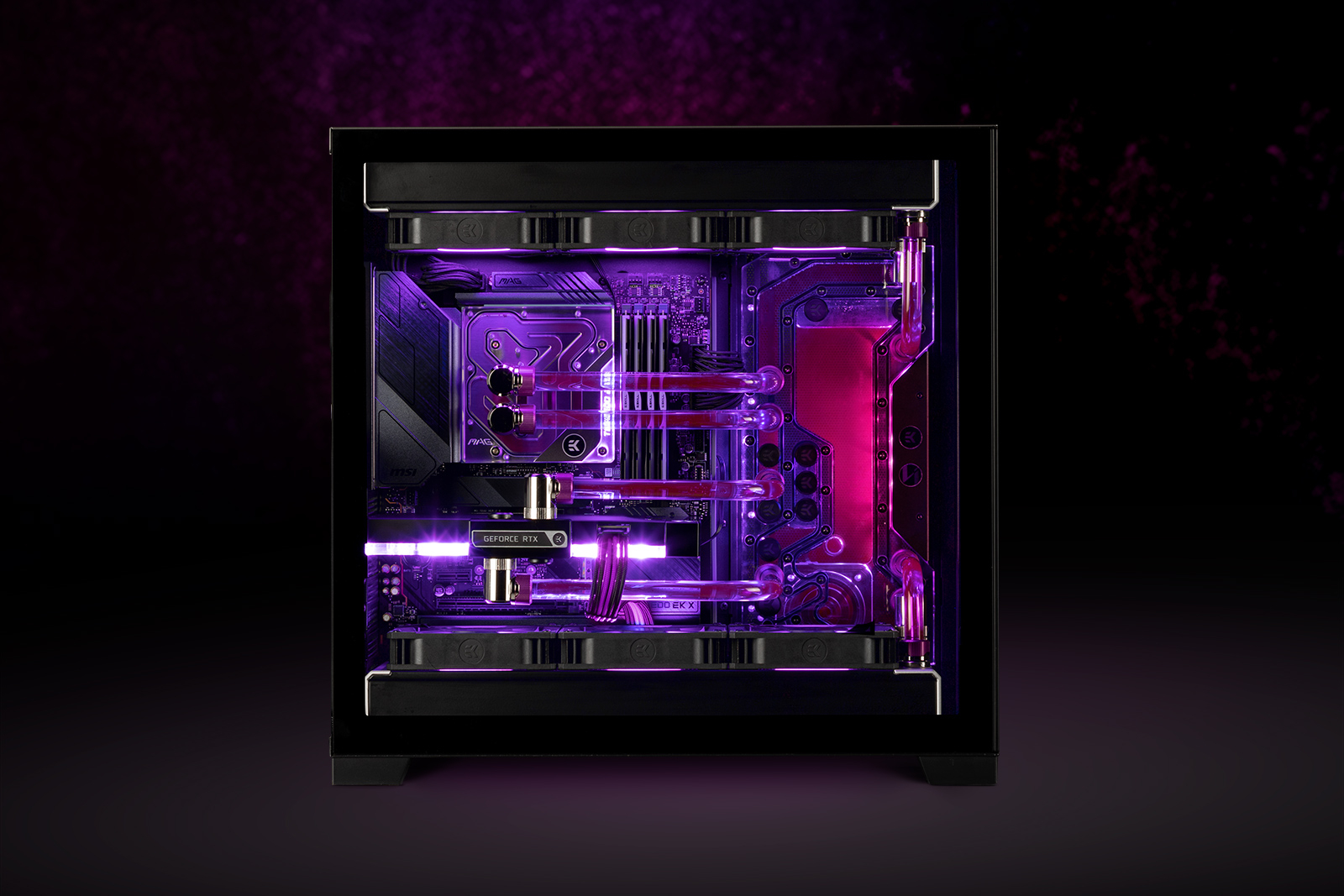 EK-Mana G2 Distro plate for the Lian Li O11 series