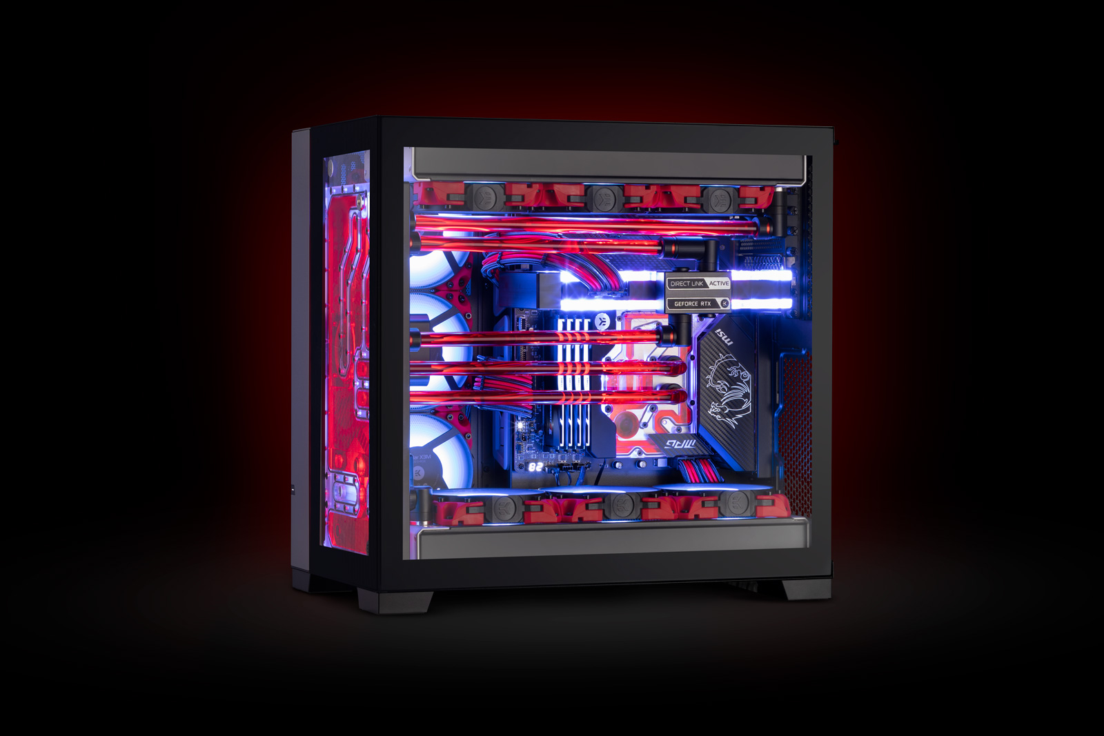 Lian Li O11D EVO distro plate EK Quantum Reflection²