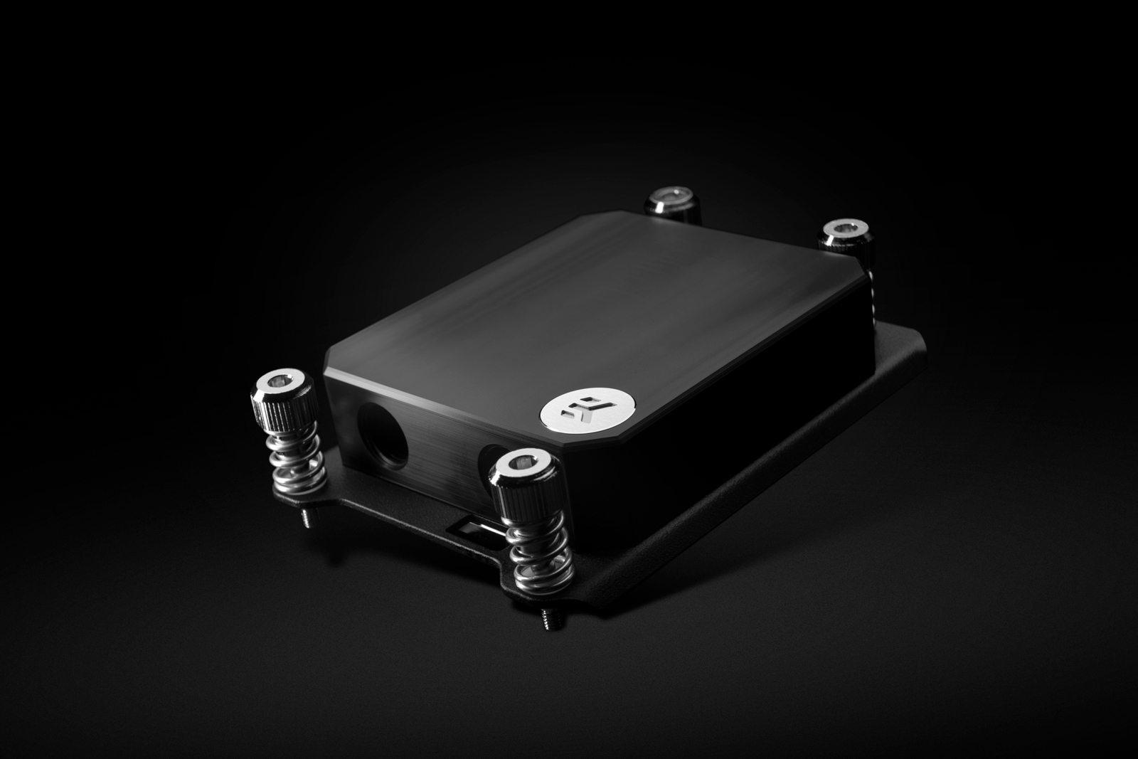 The EK-Pro CPU WB sTR Rack - Nickel + Acetal threadripper socket cpu water block