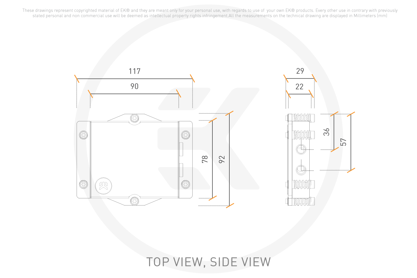 EK-Pro CPU WB SP5 water block