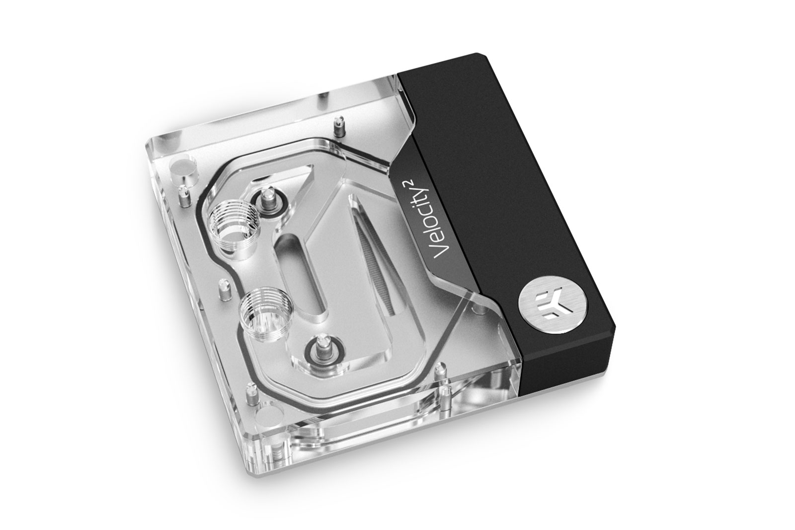 EK-Quantum Velocity² D-RGB - 1700 Nickel + Plex...